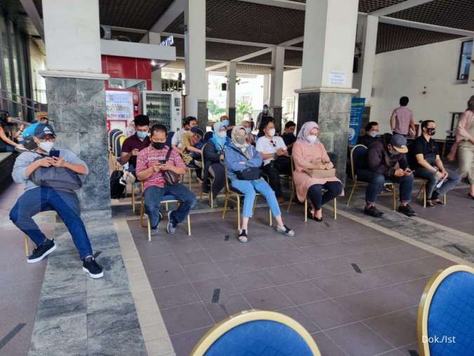 4.371 Pekerja media menerima vaksinasi dosis II di Balaikota Jakarta