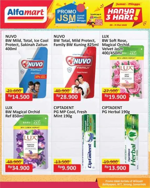 Promo JSM Alfamart Periode 9-11 Mei 2025