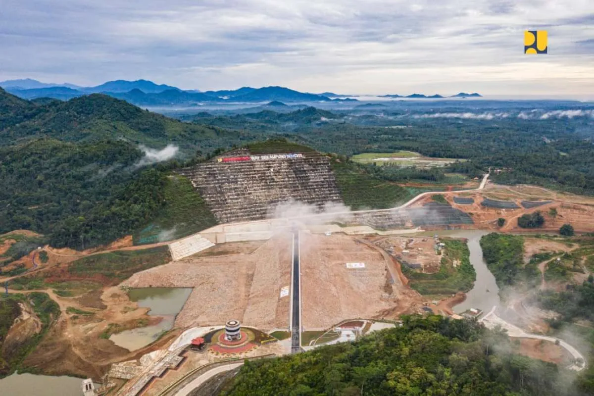 PUPR: Proyek Bendungan Margatiga di Provinsi Lampung telah capai 75,05%