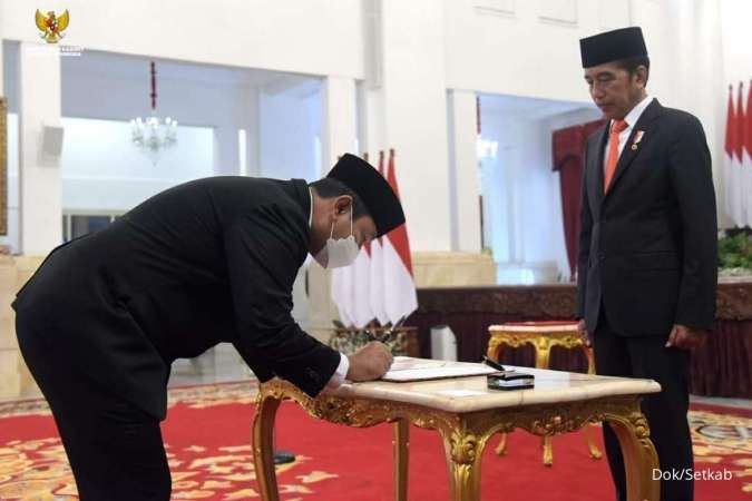 Presiden Jokowi Resmi Melantik Hendrar Prihadi Sebagai Kepala LKPP
