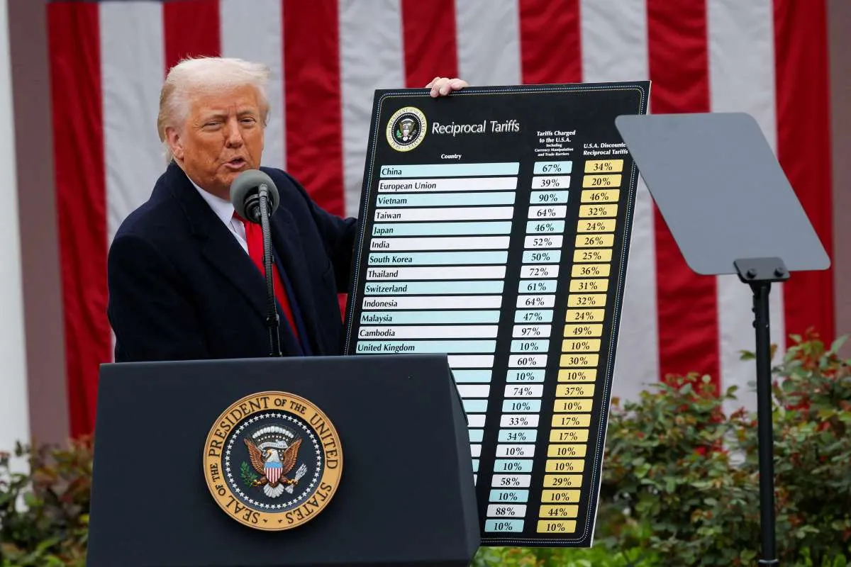Tarif Terbaru Trump Berlaku Hari Ini (9/4), Perang Dagang Global Jilid 2 Dimulai