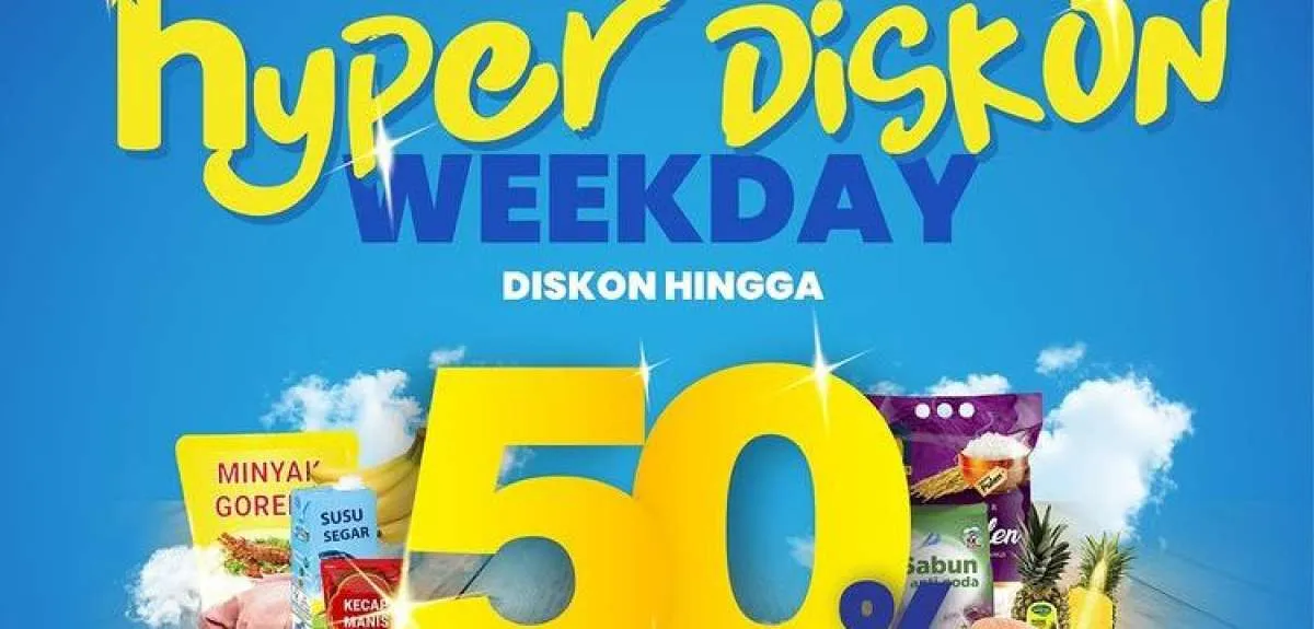 Harga Promo Hypermart 13-15 Desember 2022, Katalog Hyper Diskon Weekday Terbaru