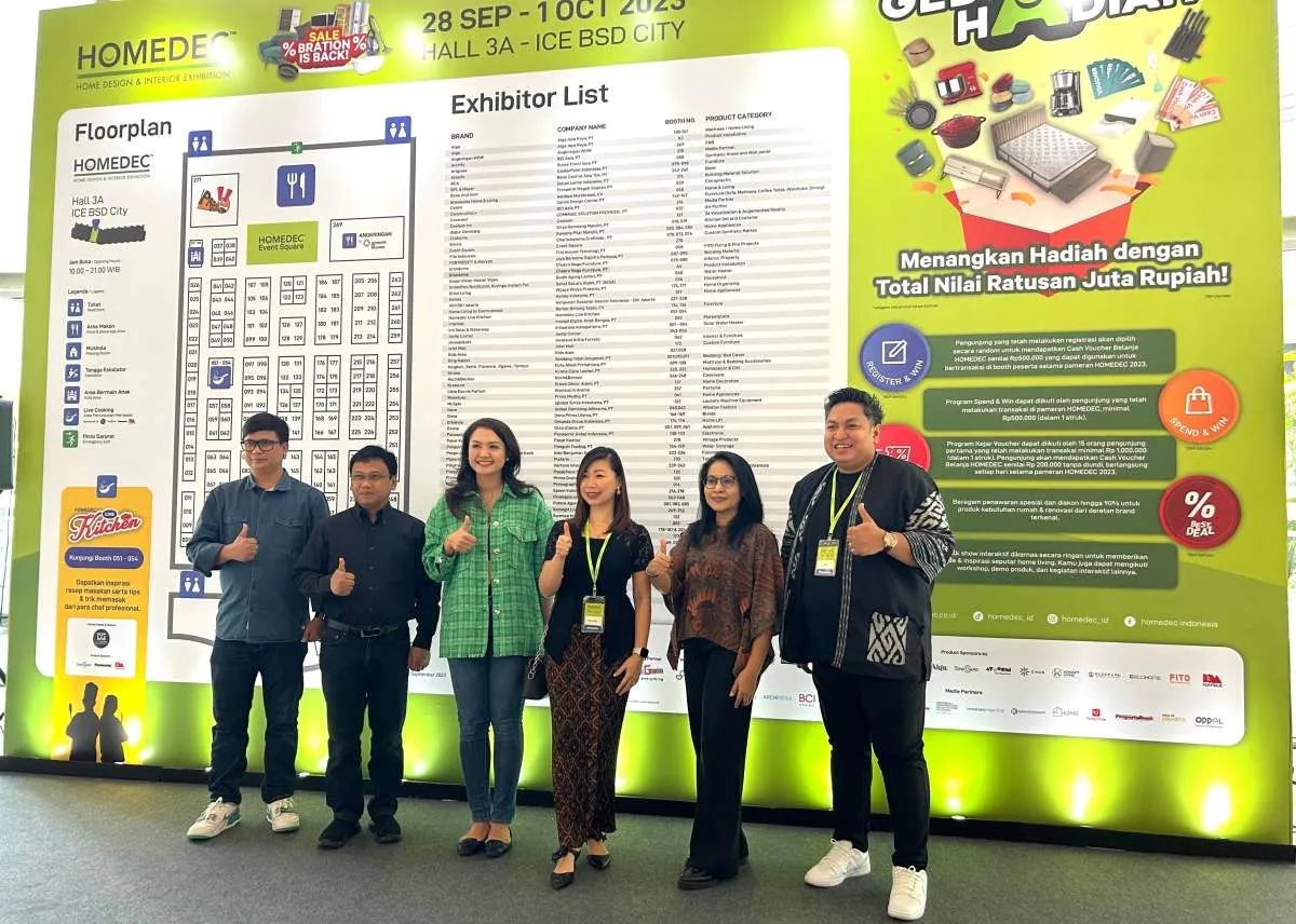  Pameran One Stop Home Solution HOMEDEC Hadir Kembali,Tawarkan Diskon Produk Renovasi