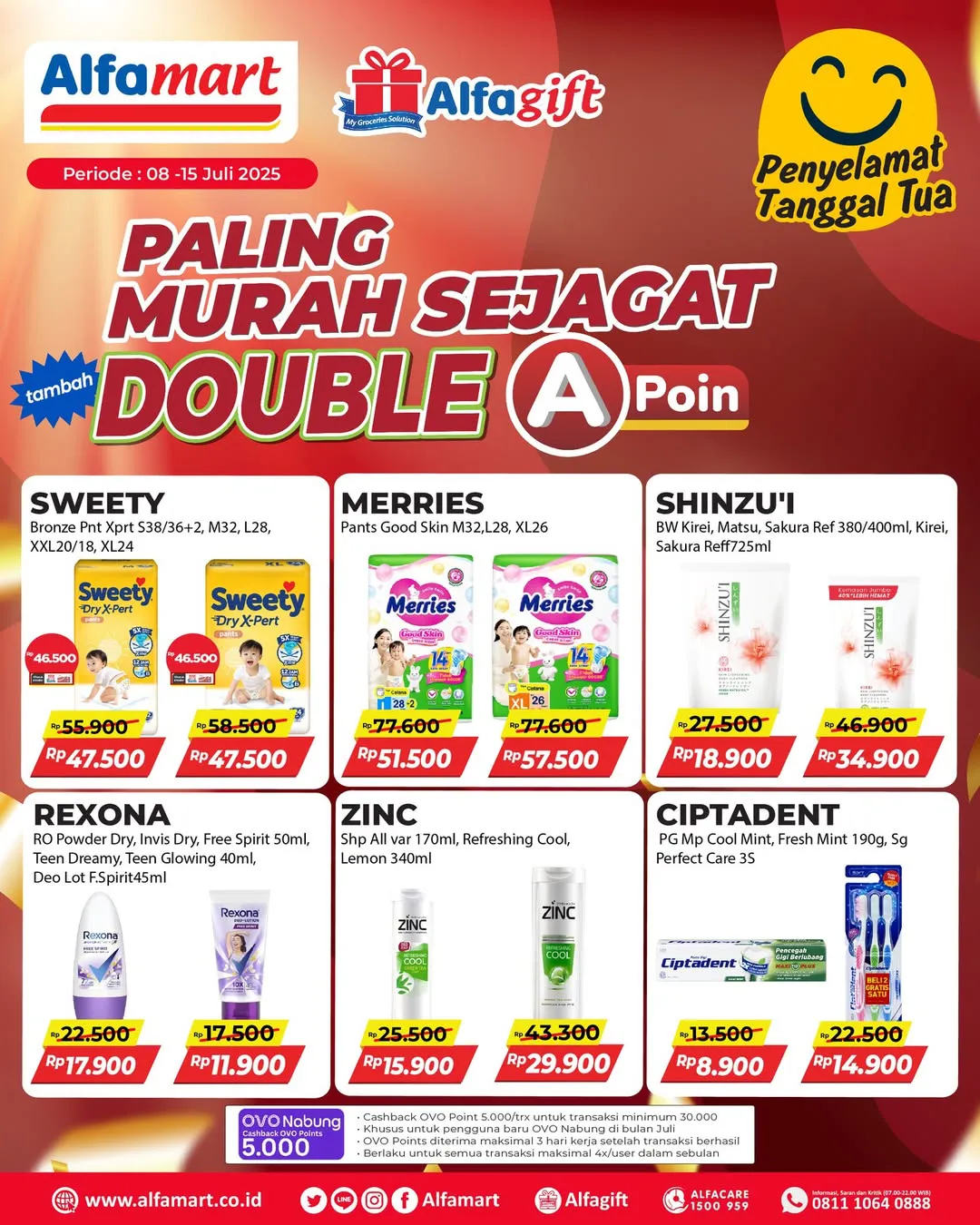 Promo Alfamart Paling Murah Sejagat Periode 8-15 Juli 2025