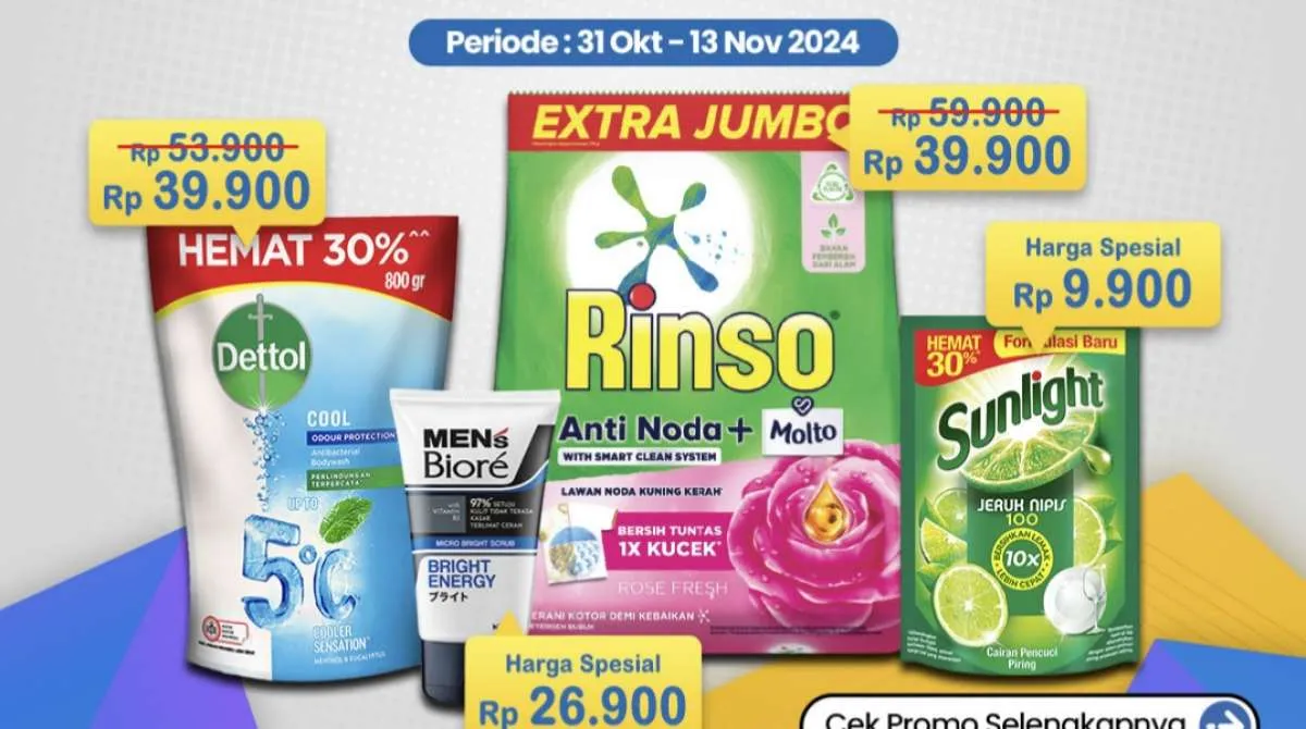 Katalog Promo Indomaret Super Hemat Terbaru Periode 31 Oktober-13 November 2024