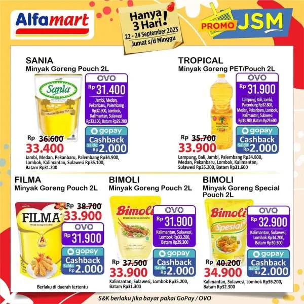 Katalog Promo JSM Alfamart Terbaru 22-24 September 2023