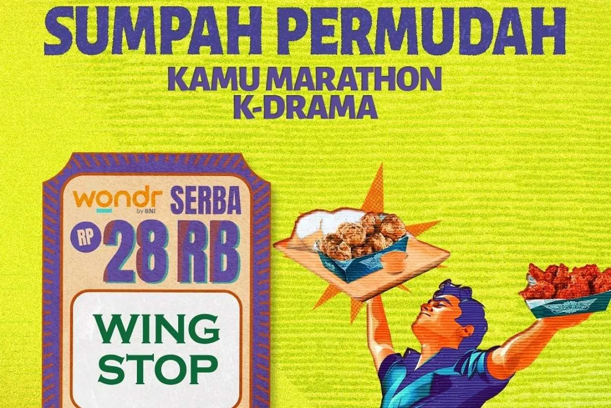 5 Promo Sumpah Pemuda 2024 x Wondr by BNI di Wingstop hingga Sour Sally Sampai Besok