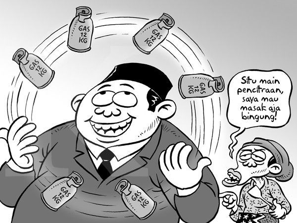 Rebutan Pencitraan di Elpiji