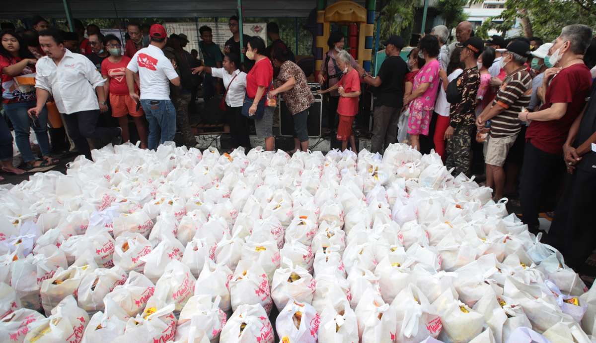 Paket Sembako Gratis bawa Pesan Politik itu Suci