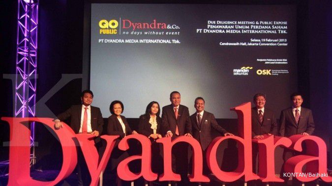 Tahun 2022, Dyandra Media International (DYAN) Bidik Pendapatan Naik 60% 