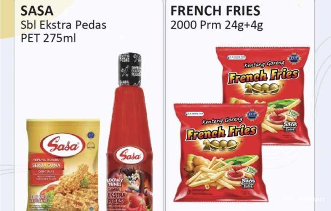 Promo Alfamart Serba Gratis Periode 1-15 April 2025, Produk Sasa Beli 1 Gratis 1