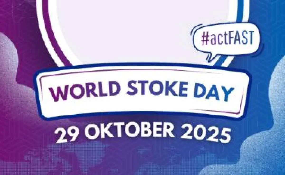 20 Link Twibbon Hari Stroke Sedunia atau World Stroke Day Sesuai Tema 2025