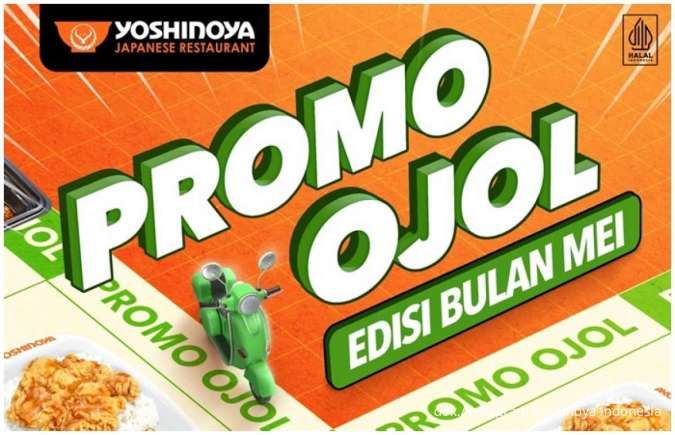 Promo Ojol Yoshinoya Makan Bareng Lebih Hemat dan Praktis, Banjir Diskon