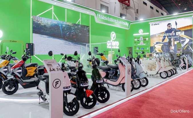 Genjot Penjualan di PRJ 2025, Ofero Hadirkan Motor Listrik Harga Rp 3 Jutaan