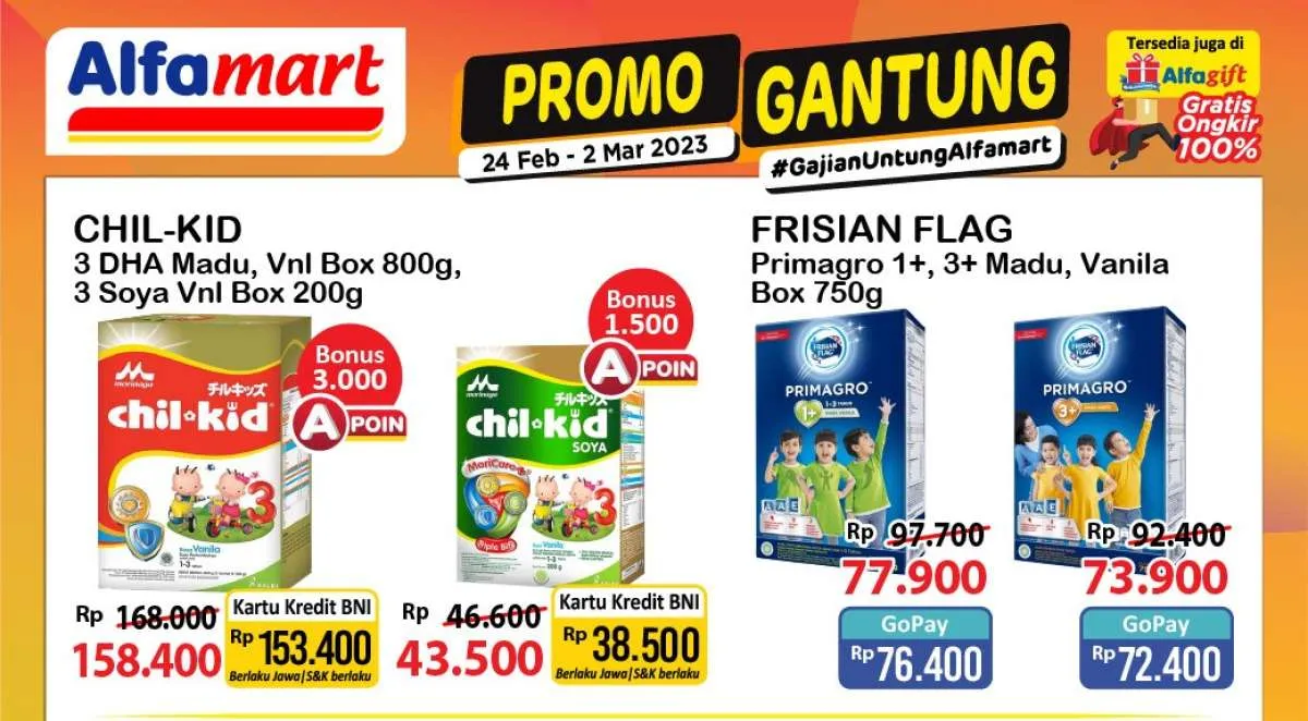 Katalog Promo Alfamart Gantung Periode s/d 2 Maret 2023, Cek di Sini!