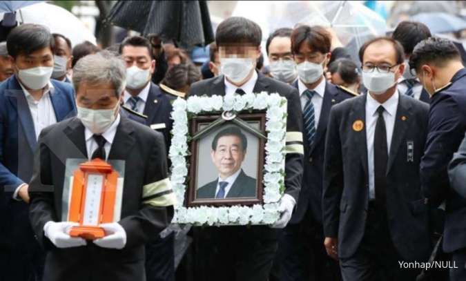 Kematian Wali Kota Seoul bikin masyarakat Korea Selatan terpecah