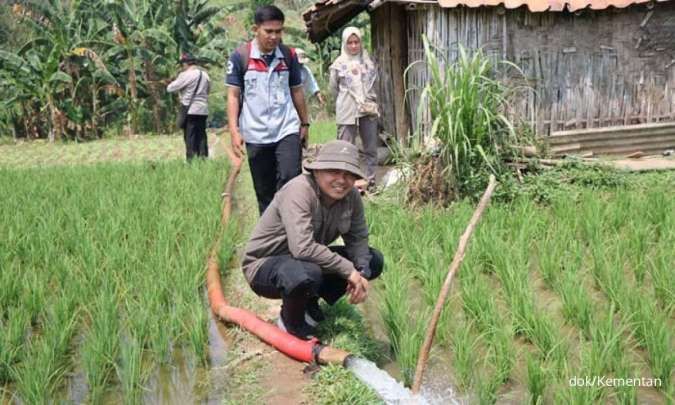 Kementan Pantau Program Pompanisasi di Bogor untuk Tingkatkan Produktivitas