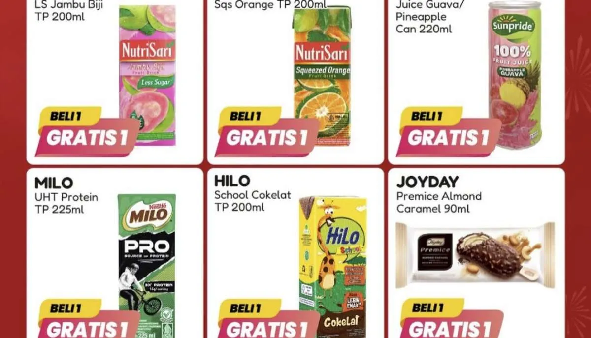 Promo 8.8 Alfamart Periode 8 Agustus 2025, Beli 1 Gratis 1 Cokelat sampai Es Krim