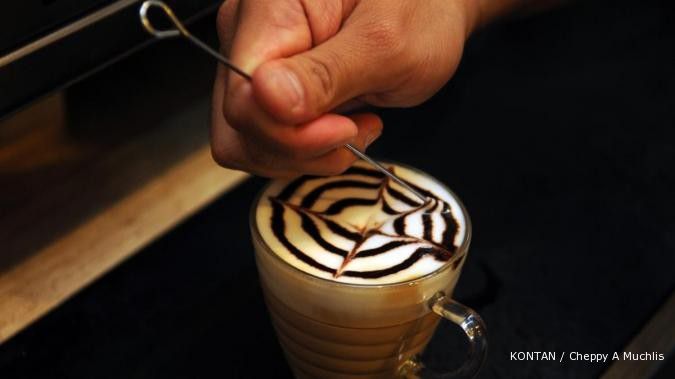 Latte art: Kopi tersaji cantik, labanya pun ciamik