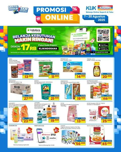 Promo Indomaret Super Hemat Periode 7-20 Agustus 2025