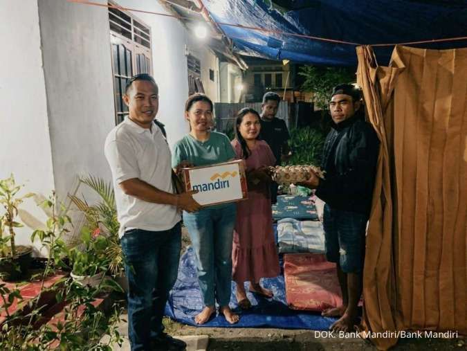 Mandiri Peduli NTT, Bank Mandiri Gerak Cepat Salurkan Bantuan untuk Korban Gempa