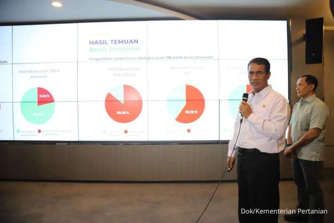 Mentan Amran Tegaskan Tak Ada Tolerasi bagi Pengusaha yang Oplos Beras Premium