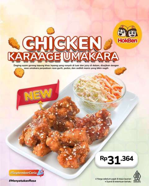 Promo HokBen Menu Baru September 2025