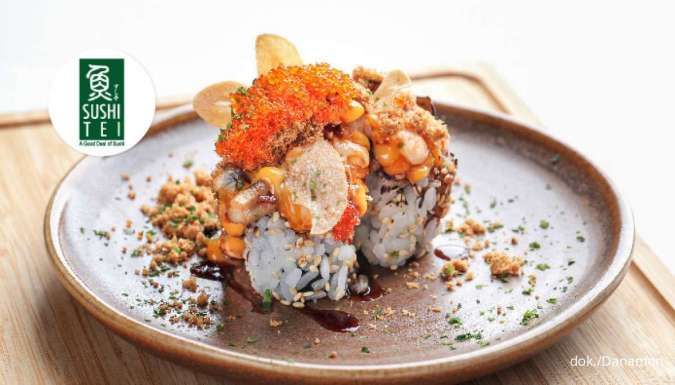 Promo Kartu Kredit BCA, Makan di Sushi Tei Diskon hingga 25%