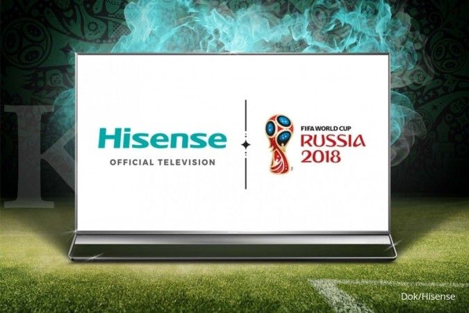 Hisense jadi sponsor resmi Piala Dunia 2018