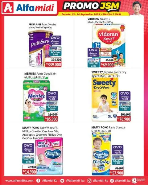 Promo JSM Alfamidi Periode 12-14 September 2025
