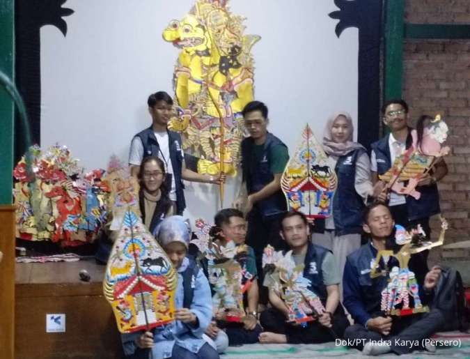 Implementasi Relawan Bakti BUMN, Indra Karya Berikan Bantuan Pendidikan & Kebudayaan 