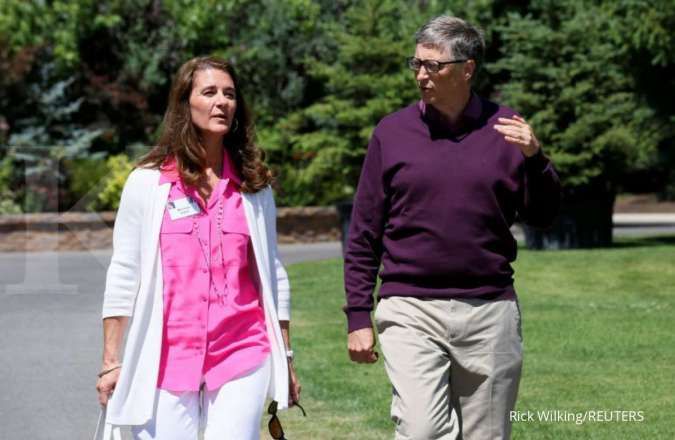 Bill Gates cerita ke koleganya soal hubungan cintanya dengan Melinda sebelum bercerai
