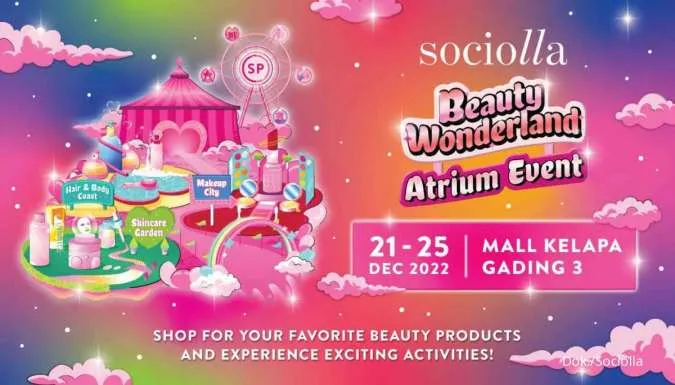 Sociolla Beauty Wonderland Atrium Event