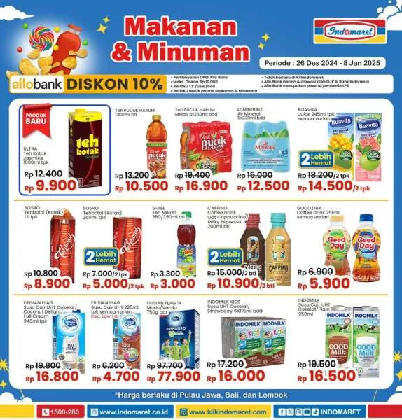 Promo Indomaret Super Hemat Periode 26 Desember 2024-8 Januari 2025