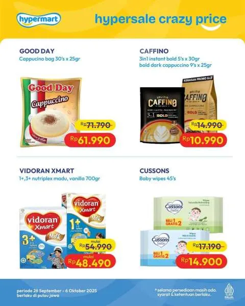 Promo JSM Hypermart Hyper Diskon Weekend Periode 26-29 September 2025