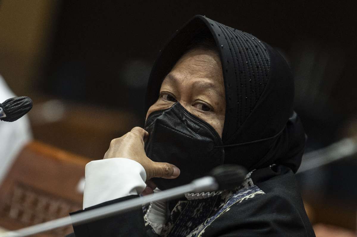 Menteri Sosial Tagih Dana Bansos Minyak Goreng