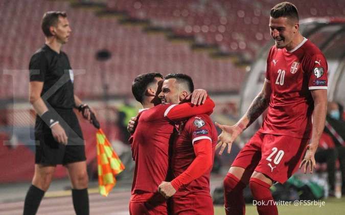 Serbia vs Portugal: Berbagi poin, comeback 2-2 Tim Orlovi kejutkan Selecao