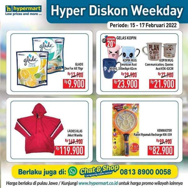 Promo Hypermart 15-17 Februari 2022