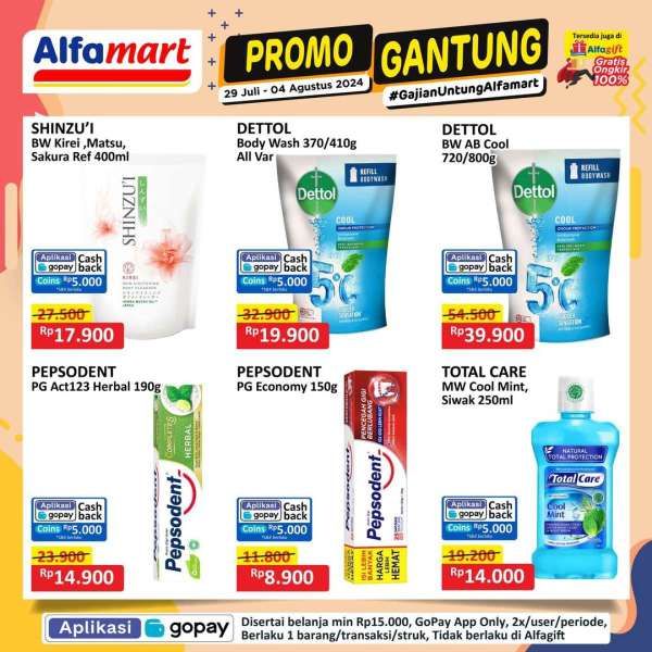 Promo Alfamart Gantung 29 Juli-4 Agustus 2024