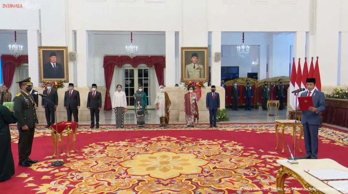 Jenderal Andika Perkasa resmi jadi Panglima TNI 