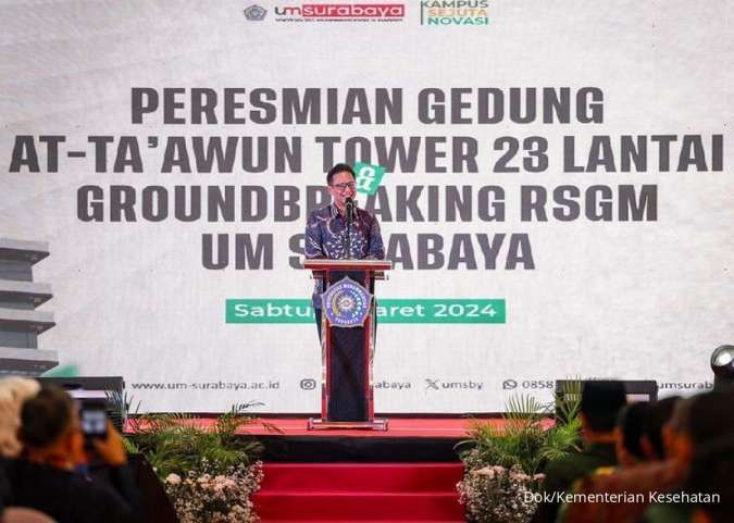 Menkes Dorong Pemenuhan Dokter di Universitas Muhammadiyah Surabaya