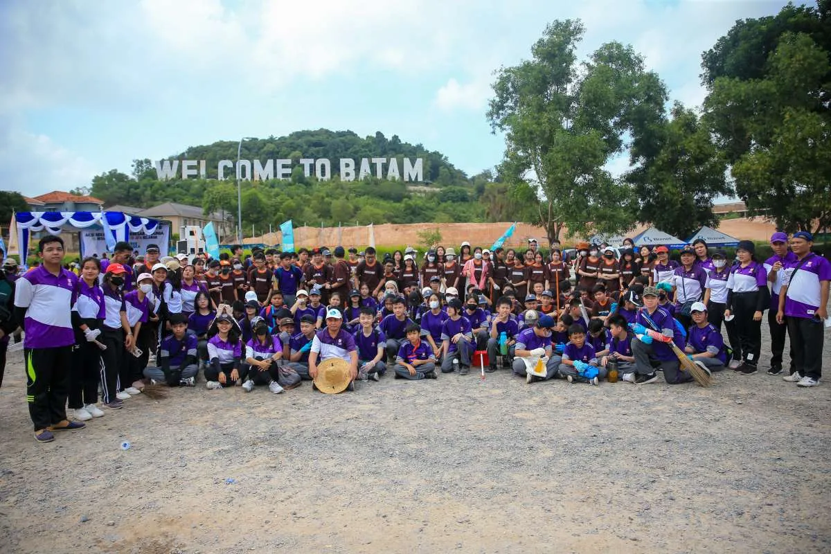 Sekolah Yehonala Batam Ikut Ambil Bagian dalam World Clean Up Day