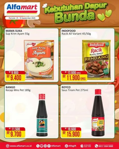 Promo Alfamart Kebutuhan Dapur Periode 1-15 September 2025