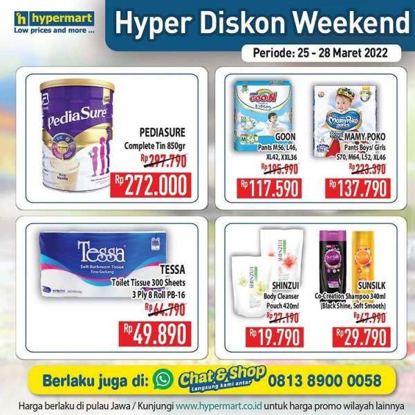 Promo JSM Hypermart Mulai 25-28 Maret 2022
