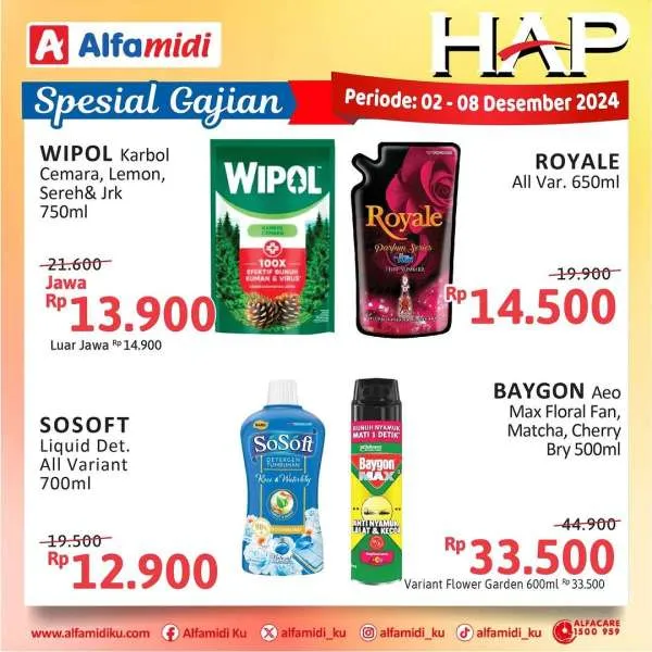 Promo Alfamidi Hemat Satu Pekan Periode 2-8 Desember 2024