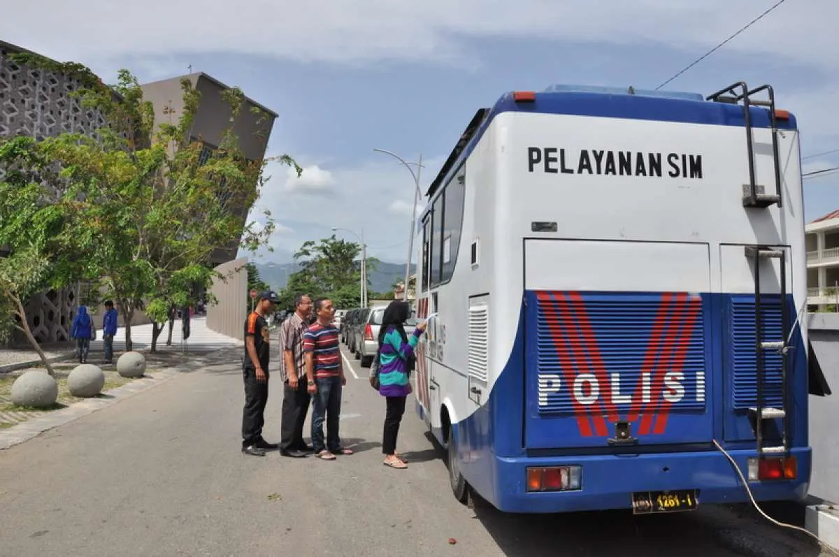 Perpanjang SIM Langsung Foto Di SIM Keliling Bandung, Sukabumi, Karawang Hari Ini