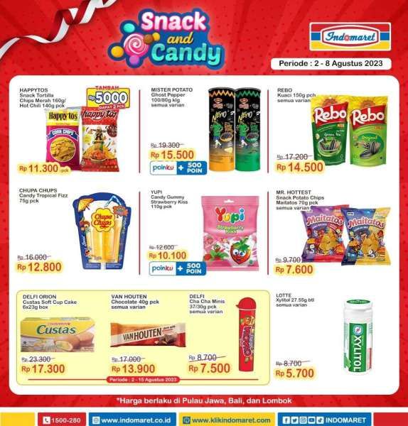 Katalog Harga Promo Indomaret Super Hemat Mingguan 2-8 Agustus 2023