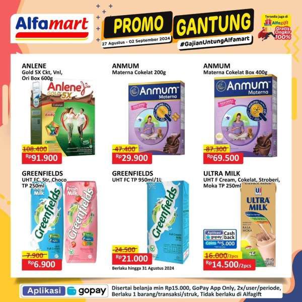 Promo Alfamart Gantung 27 Agustus-2 September 2024