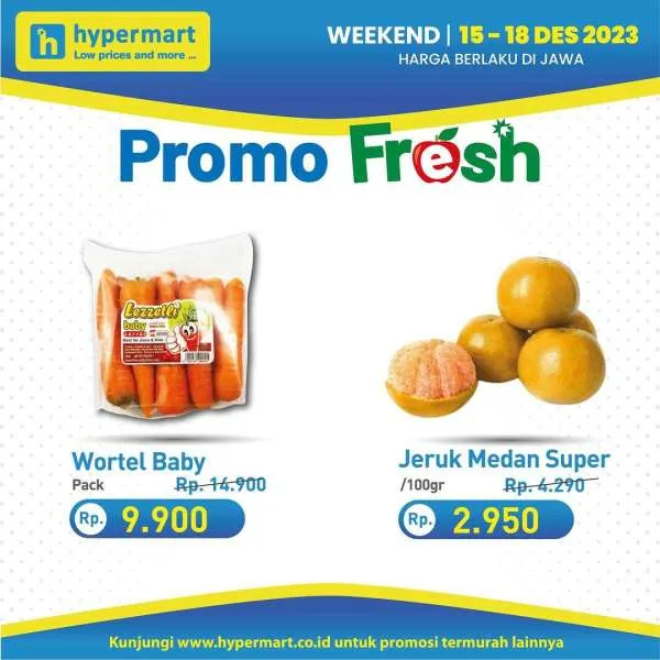 Promo JSM Hypermart Hyper Diskon Weekend Periode 15-18 Desember 2023