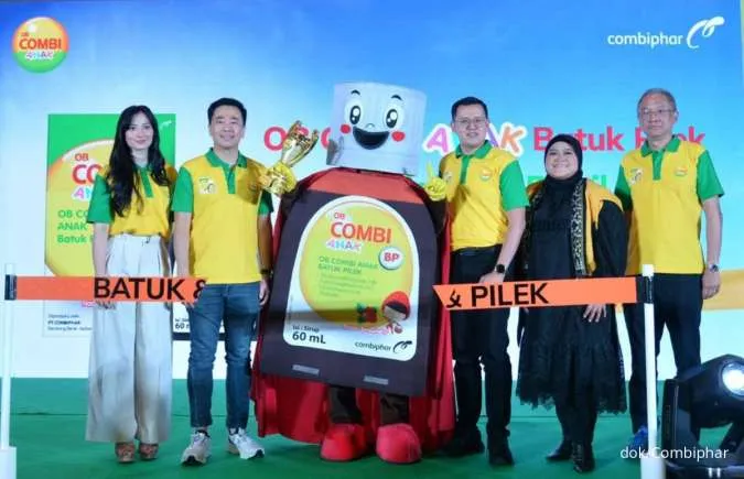 Bantu Ibu Tangani Batuk Anak, Combiphar Luncurkan OB Combi Anak Batuk Pilek